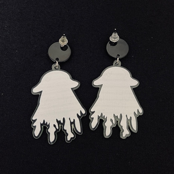 UFO “Get in Loser” Dangle Earrings - Picture 5 of 7